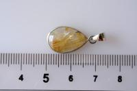 ルチルクォーツのペンダントトップ